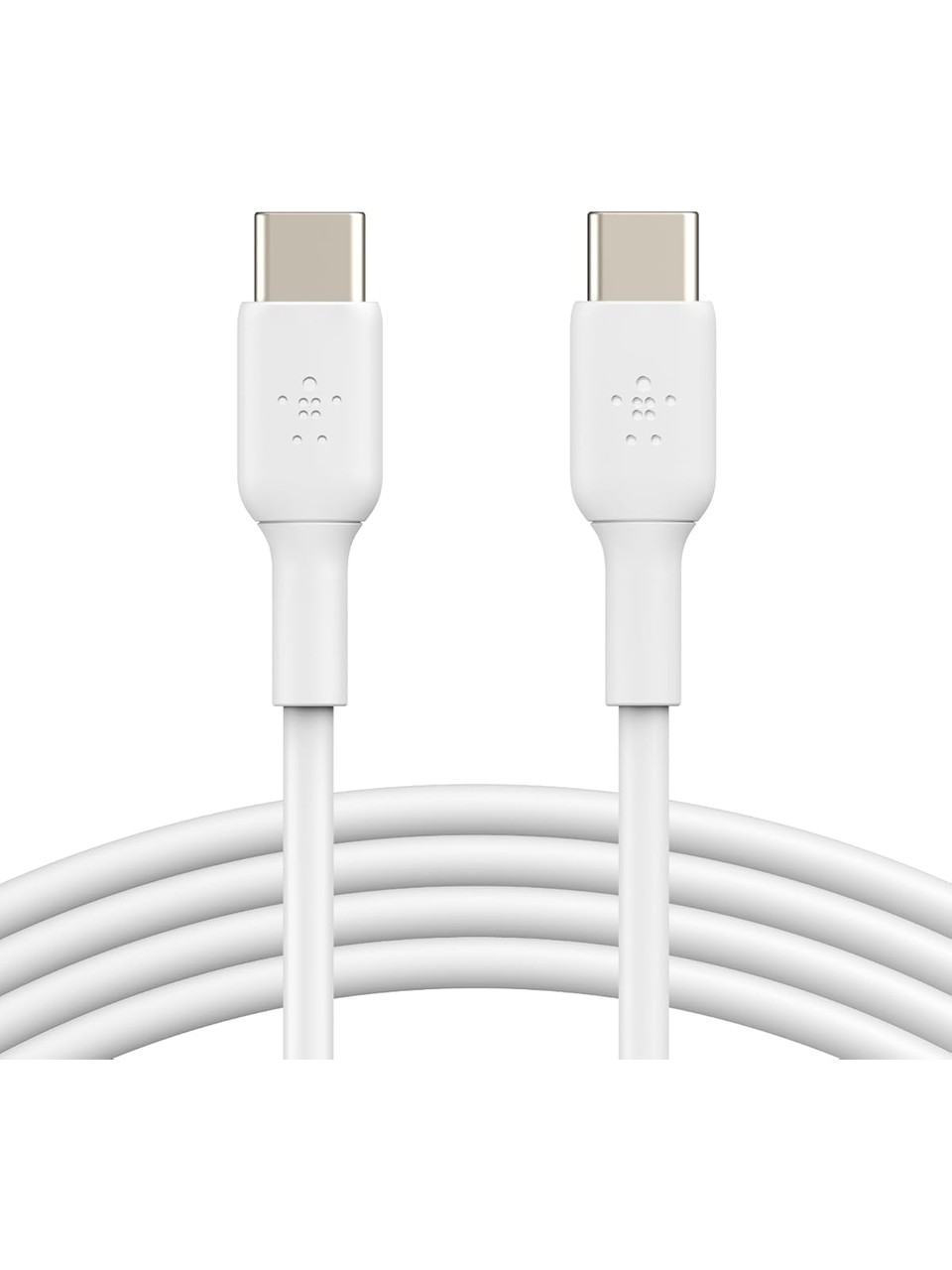  Belkin Boost Charge USB-C - USB-C Kablosu 1 m, 60w Beyaz CAB003BT1MWH