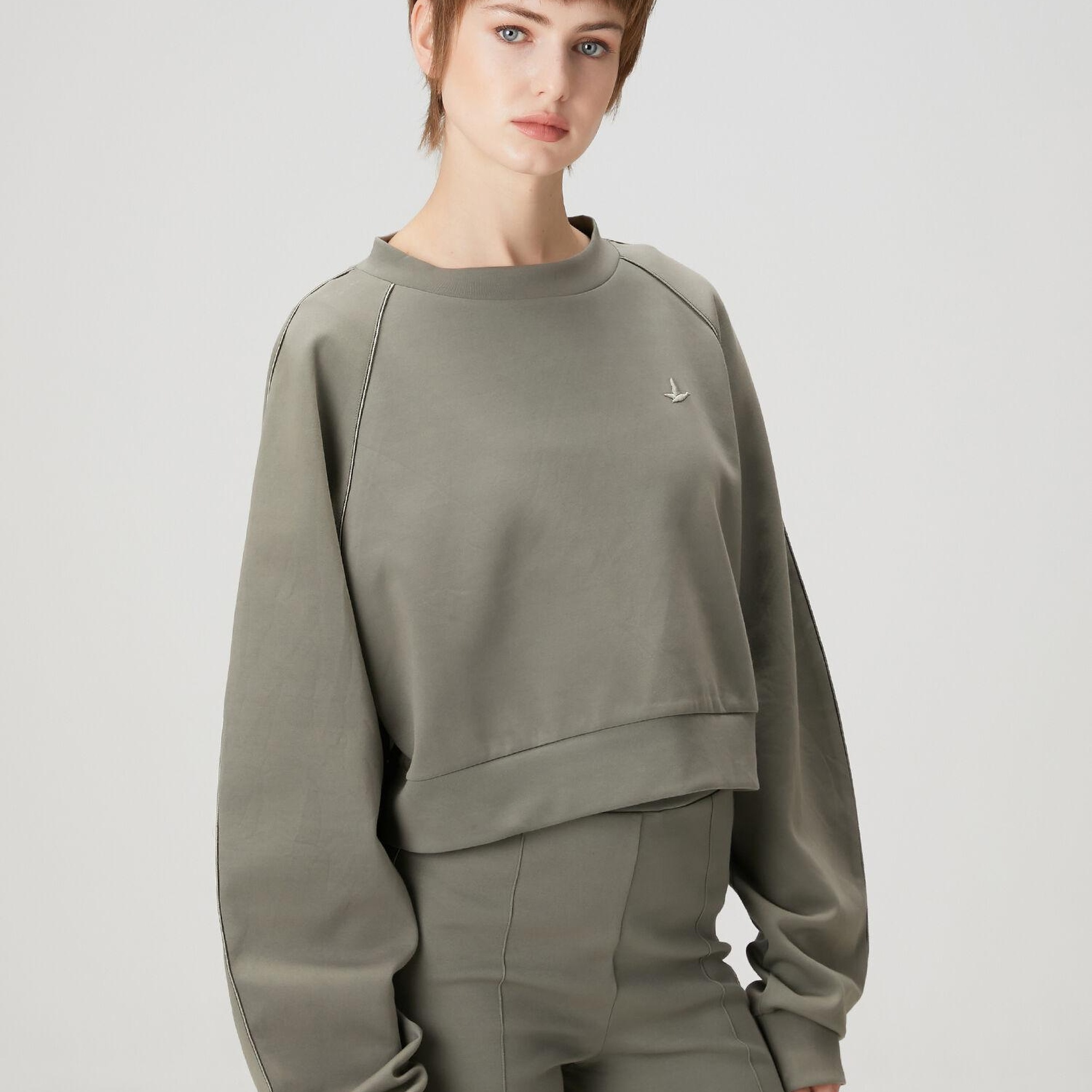 Beymen Club Kadın Nefti Crop Sweatshirt