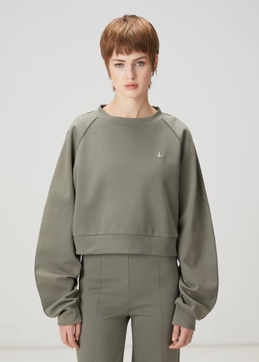  Beymen Club Kadın Nefti Crop Sweatshirt