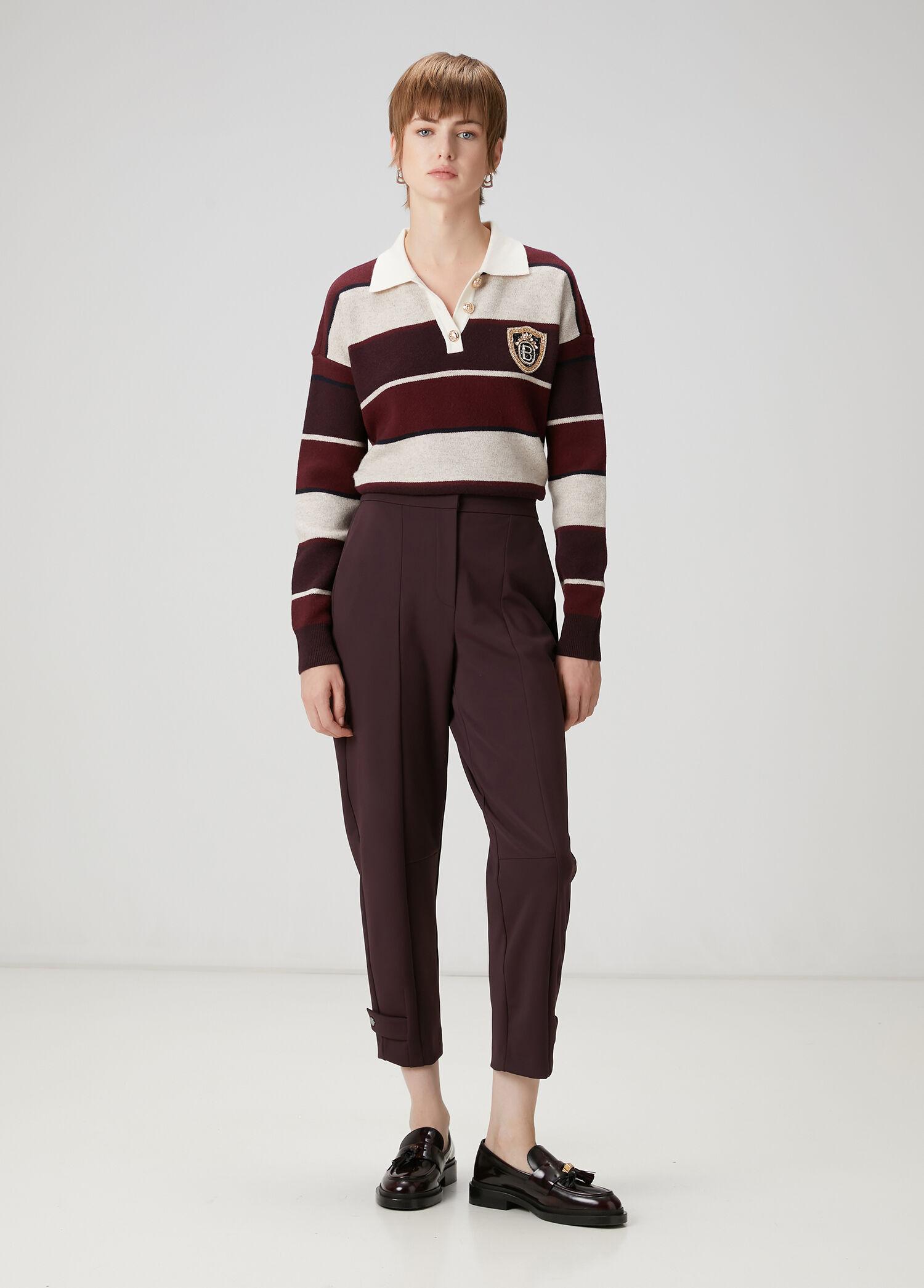  Beymen Club Kadın Bordo Scuba Jogger Pantolon