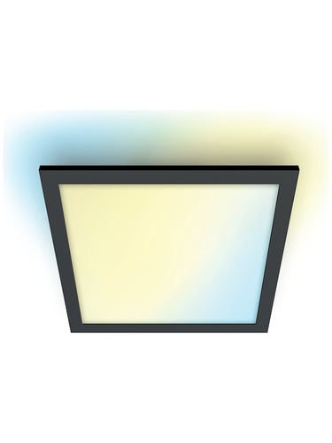  WİZ Siyah Akıllı Sıva Üstü Sarı-Beyaz Ambiyans Kare Panel Tavan Armatürü 36W