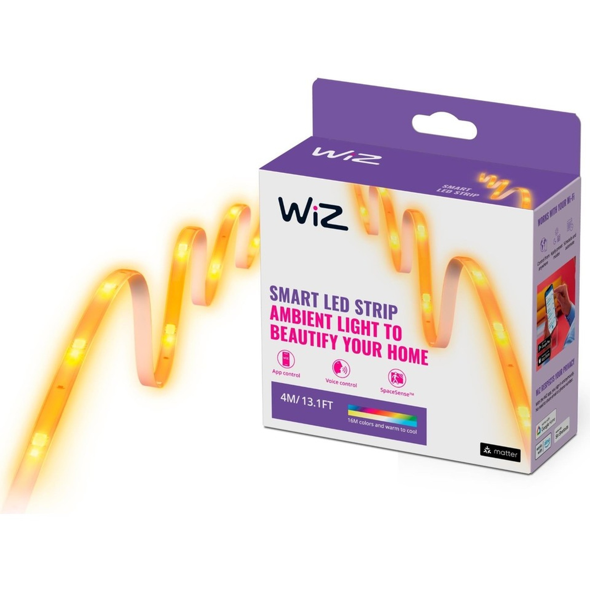 Wiz 4m Rgbw Akıllı LED Şerit Işık Seti