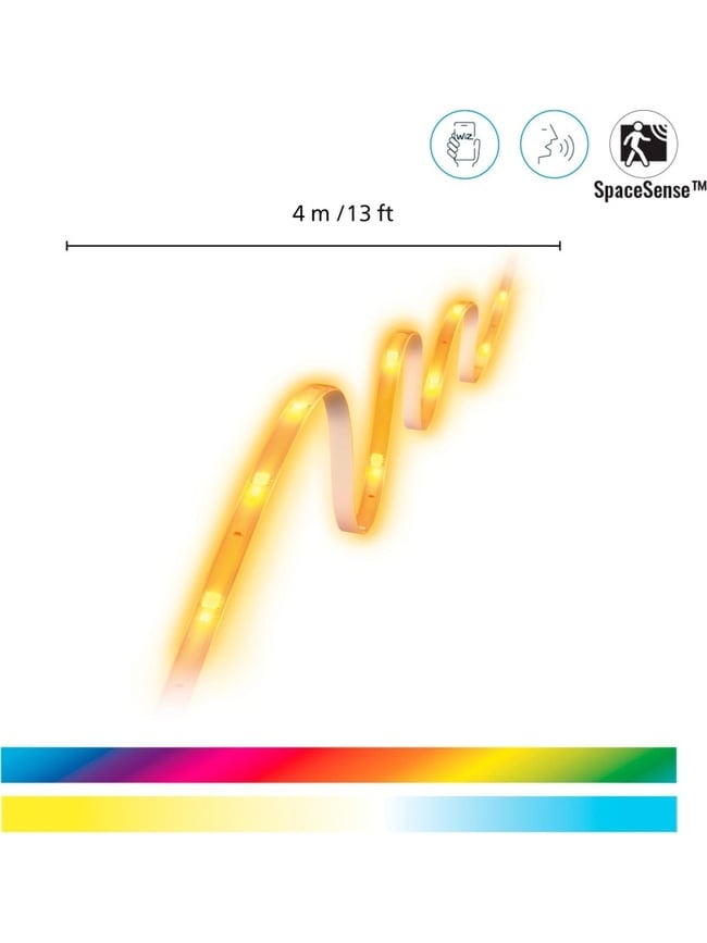  Wiz 4m Rgbw Akıllı LED Şerit Işık Seti