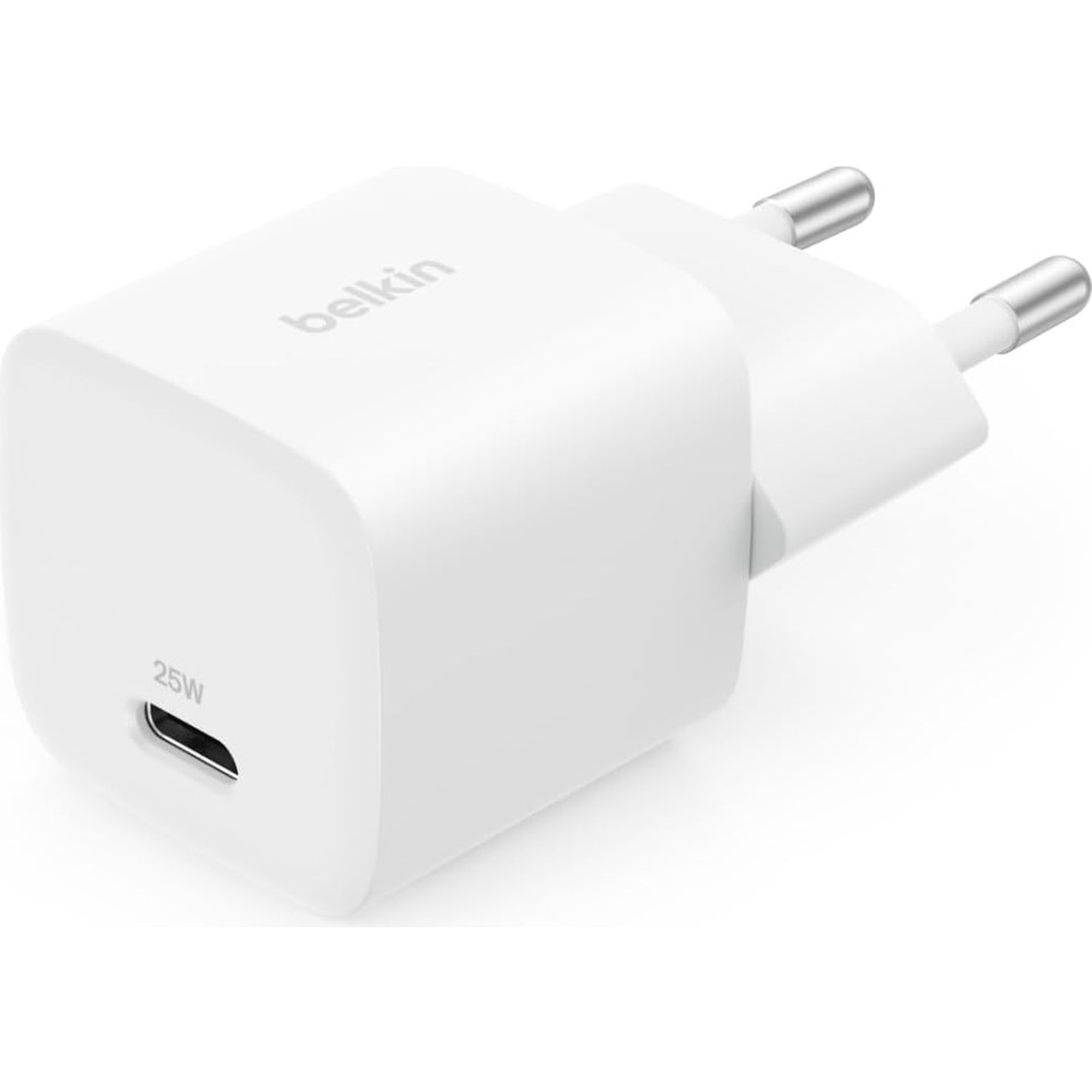 Belkin Boostcharge Usb-C 25 W Pd 3.0 Pps Hızlı Şarj Cihazı, Beyaz