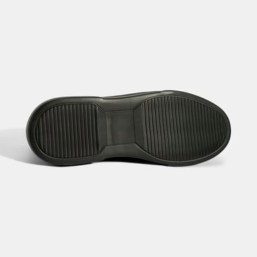  Erkek Siyah Bağcıklı Deri Günlük Ayakkabı