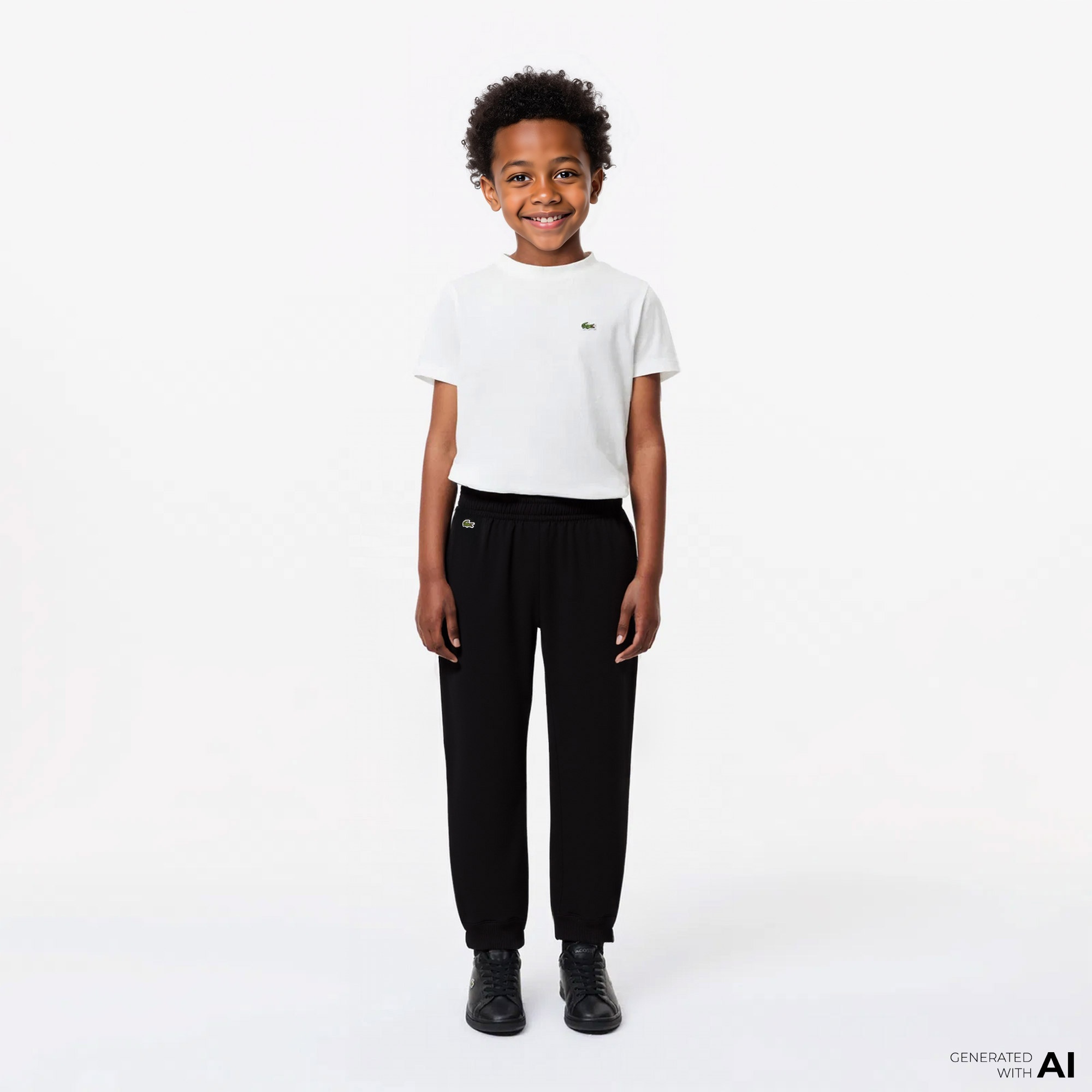 Lacoste Çocuk Siyah Eşofman Altı