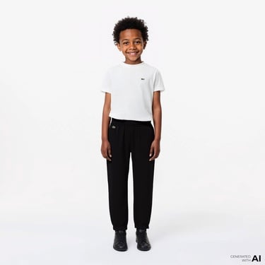  Lacoste Çocuk Siyah Eşofman Altı