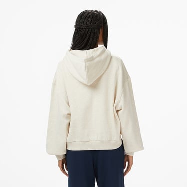  Tommy Hilfiger Classic Script Kadın Bej Hoodie