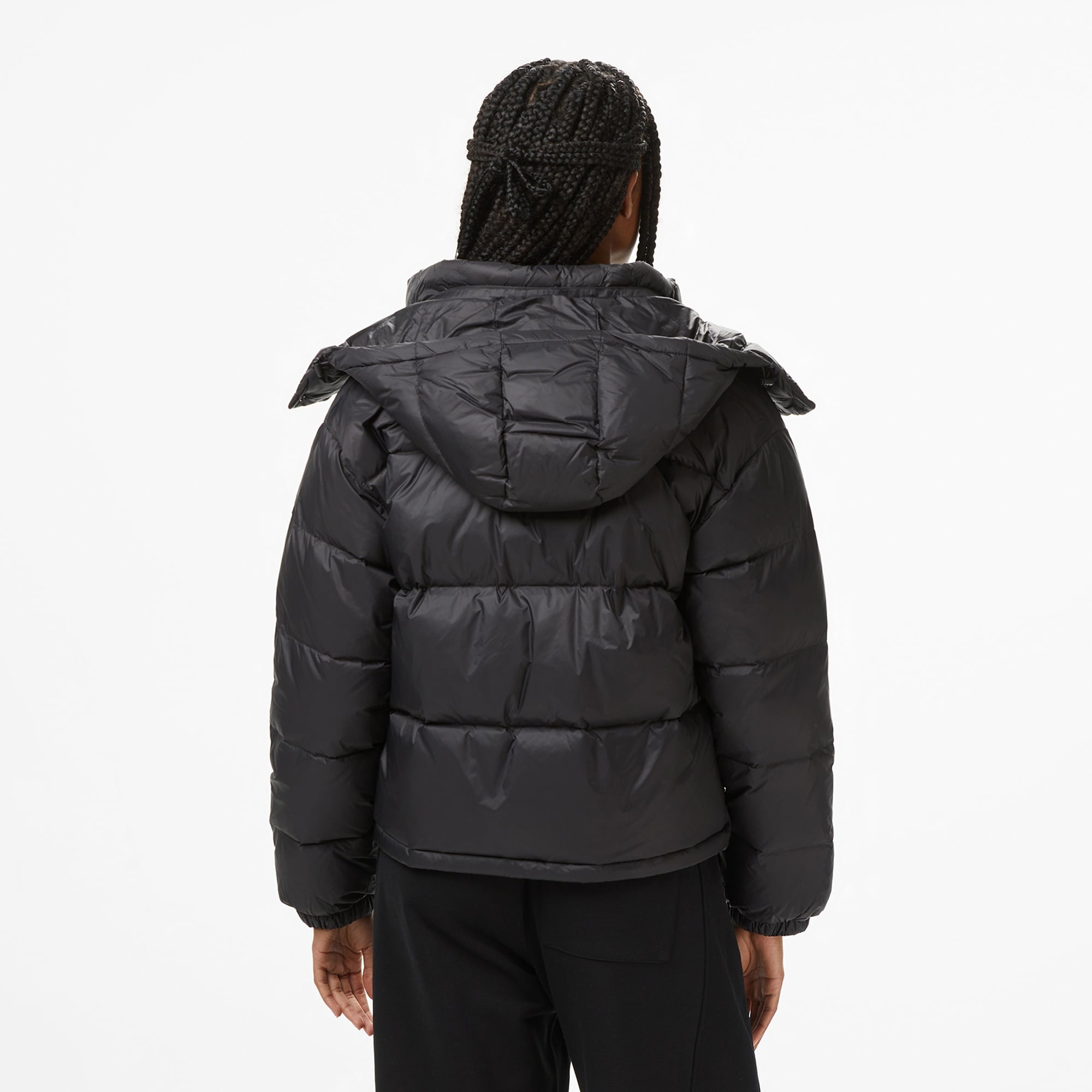 Calvin Klein Essential Midweight Puffer Kadın Siyah Mont