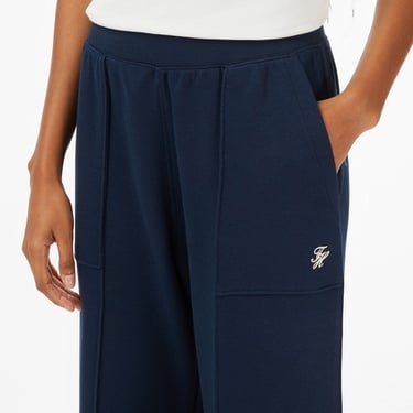  Tommy Hilfiger Script Straing Pique Kadın Lacivert Eşofman Altı