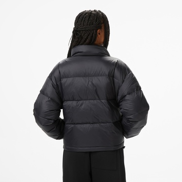  Calvin Klein Graphic Logo Puffer Kadın Siyah Ceket