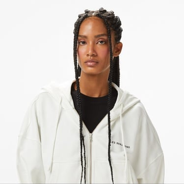  Les Benjamins Kadın Beyaz Sweatshirt