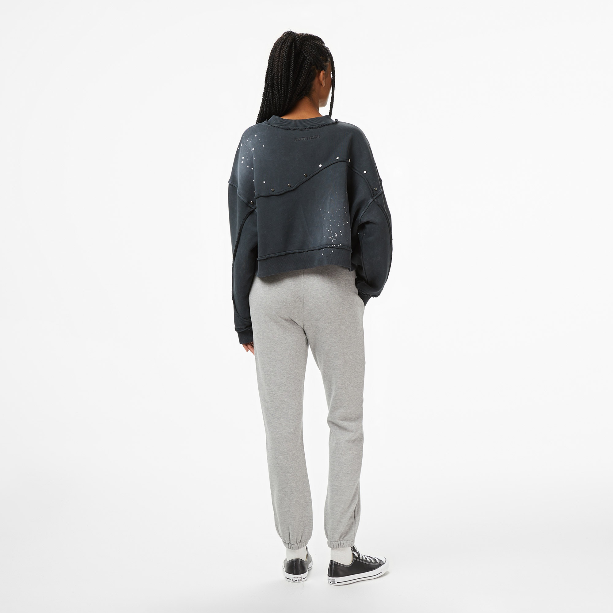 Les Benjamins Kadın Gri Eşofman Altı