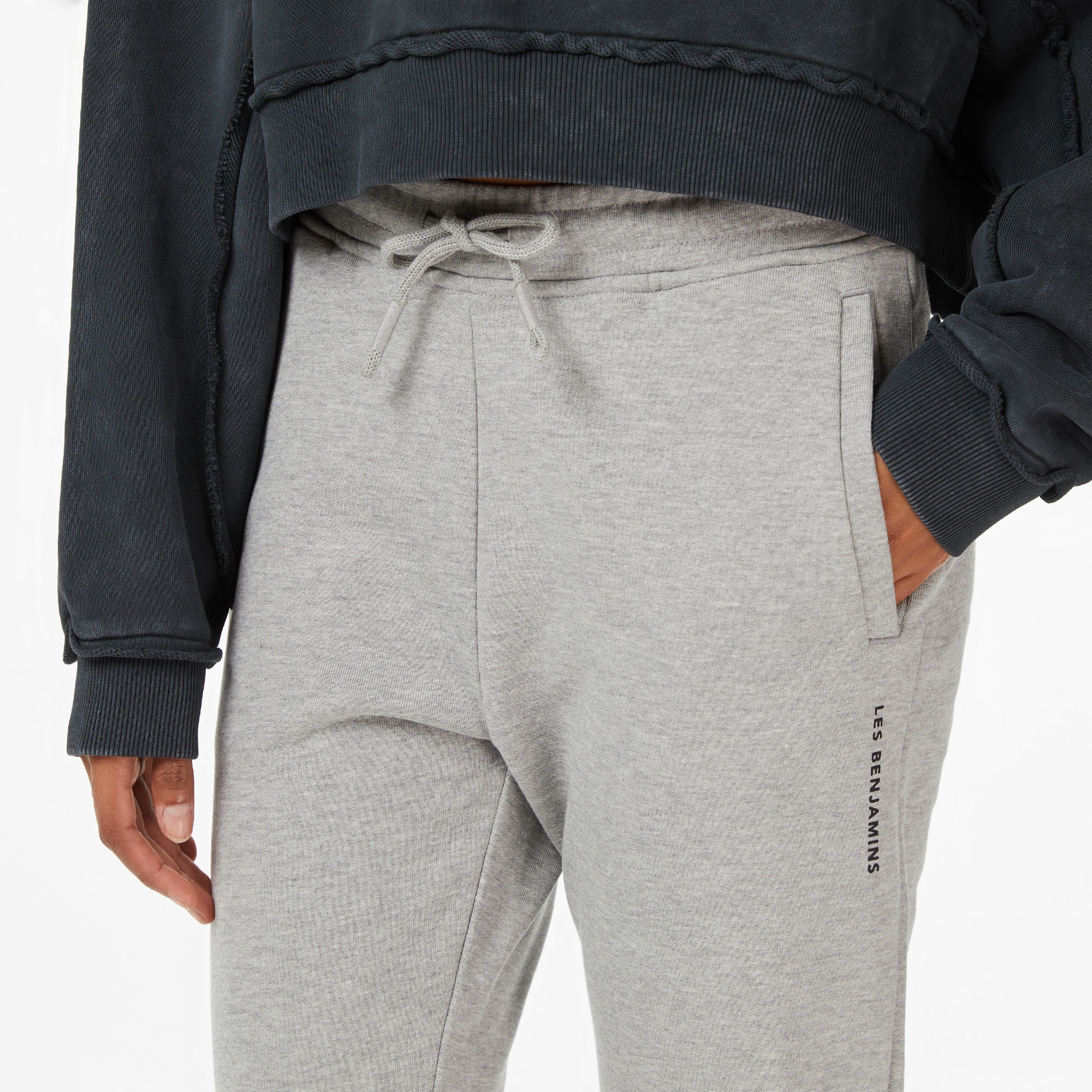 Les Benjamins Kadın Gri Eşofman Altı