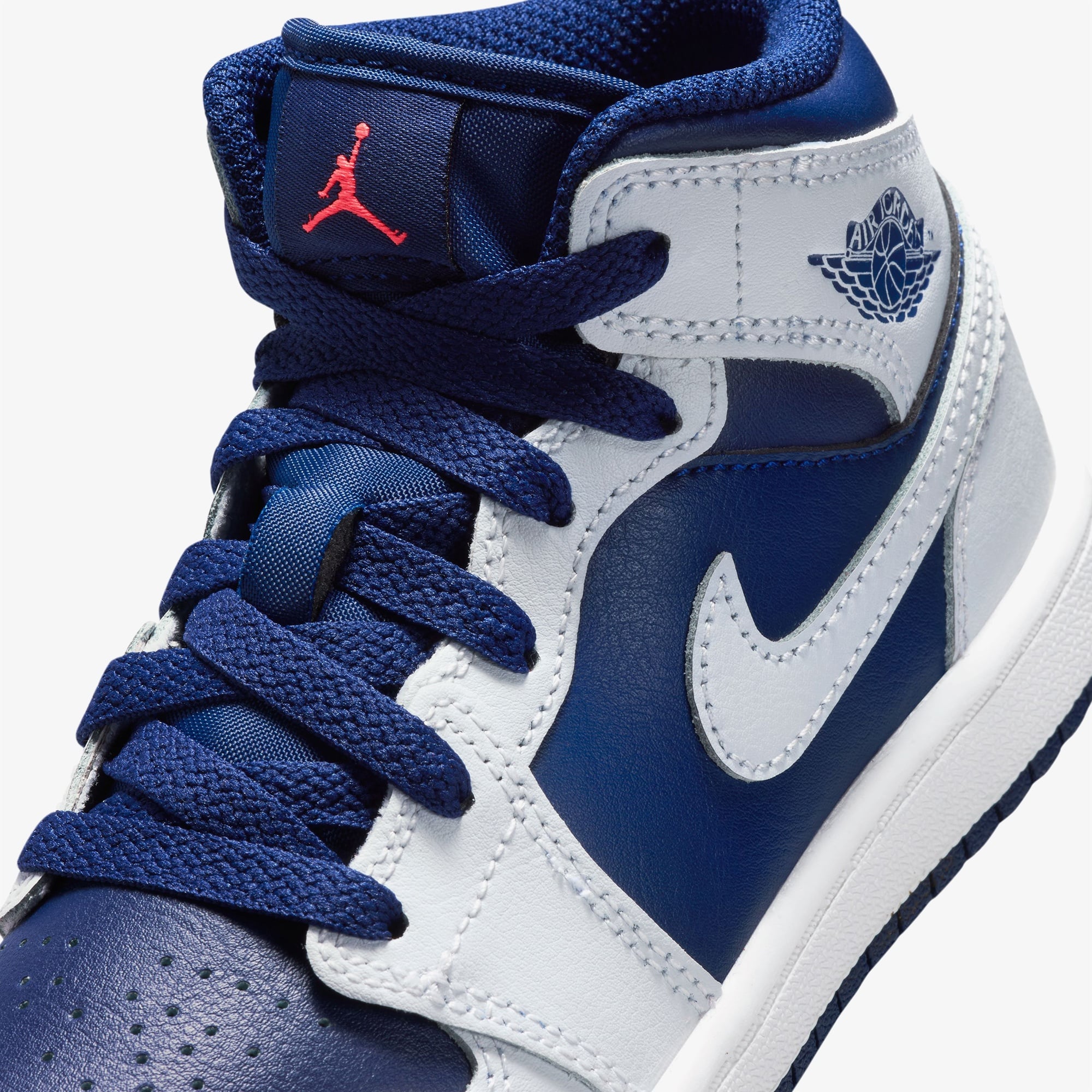 Jordan 1 Mid Çocuk Mavi Spor Ayakkabı