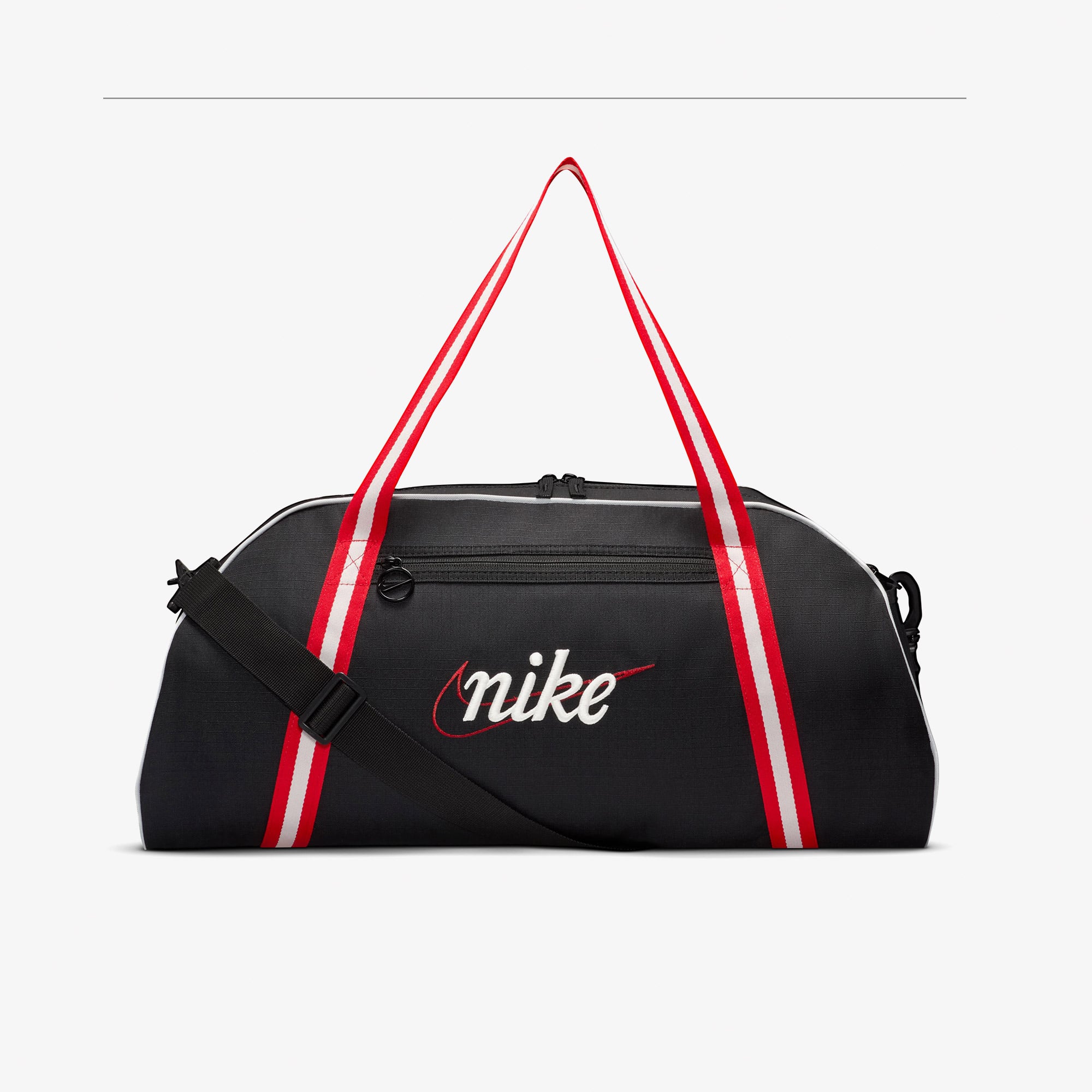  Nike Gym Club Retro Kadın Siyah Spor Çantası