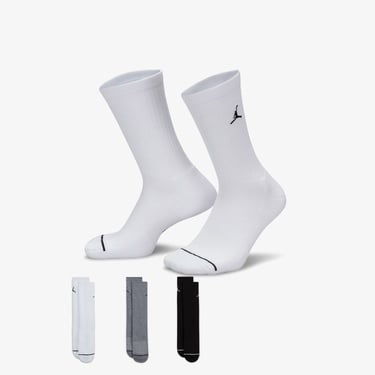  Jordan Everyday Crew 3'lü Unisex Renkli Çorap