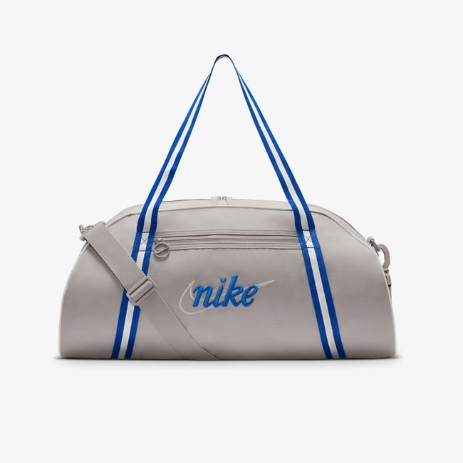  Nike Gym Club Retro Kadın Gri Spor Çantası