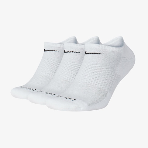  Nike Everyday Plus Cushion 3'lü Unisex Beyaz Çorap