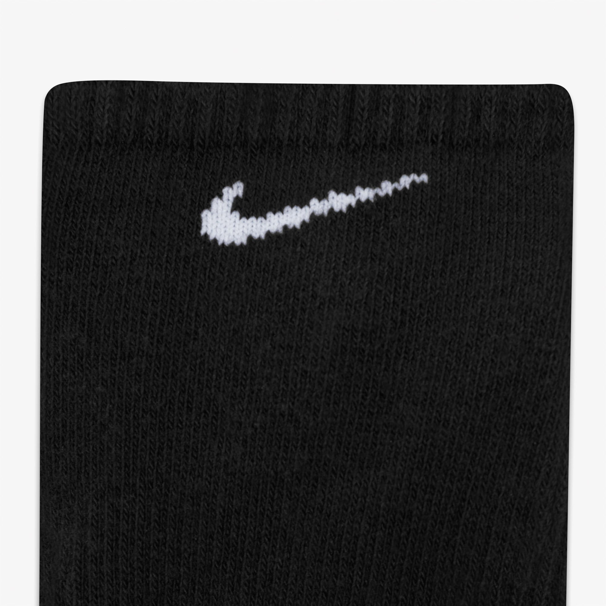 Nike Everyday Plus Cushion 3'lü Unisex Siyah Çorap
