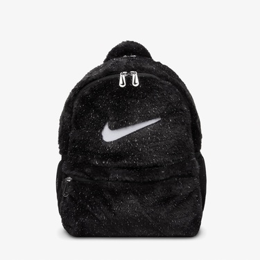  Nike Faux Fur Çocuk Siyah Sırt Çantası