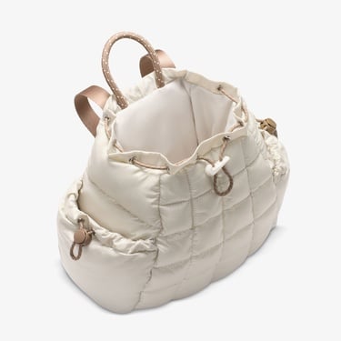  Nike Sportswear Puffle Mini Unisex Krem Rengi Sırt Çantası