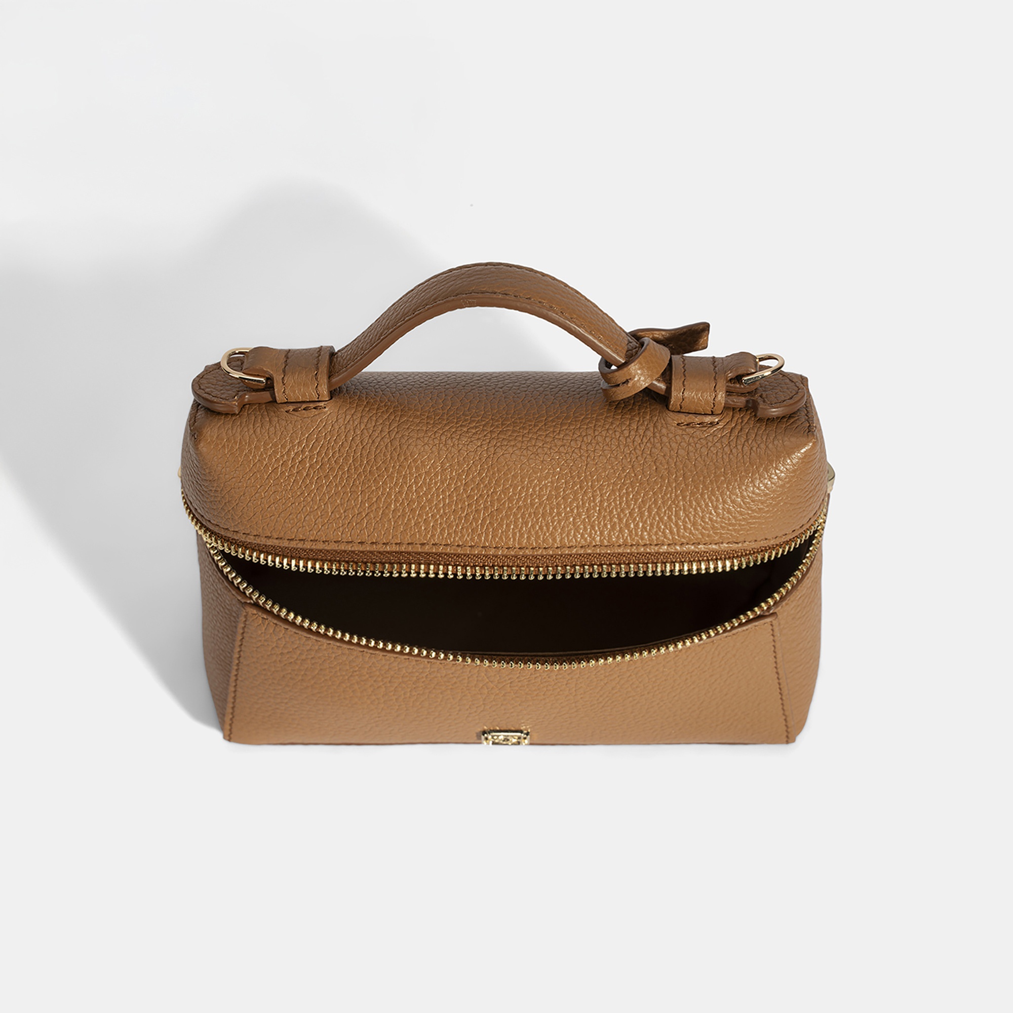 Kadın Taba Omuz Askılı Mini Deri El Çantası