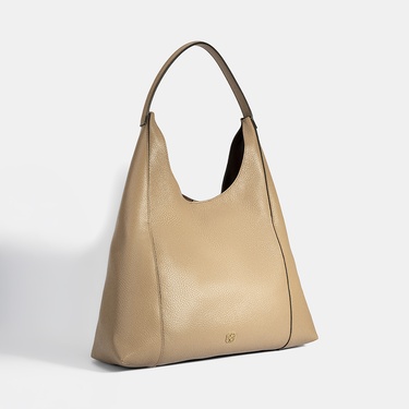  Kadın Bej Deri Omuz Çantası