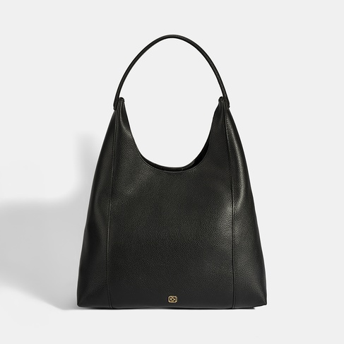  Kadın Siyah Deri Omuz Çantası