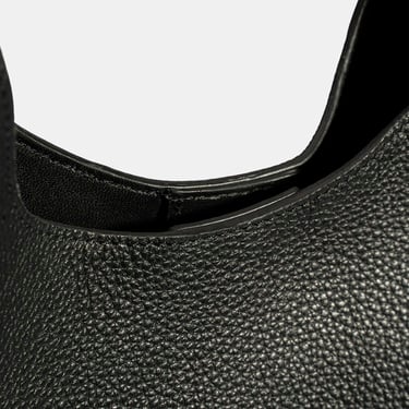  Kadın Siyah Deri Omuz Çantası