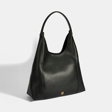  Kadın Siyah Deri Omuz Çantası