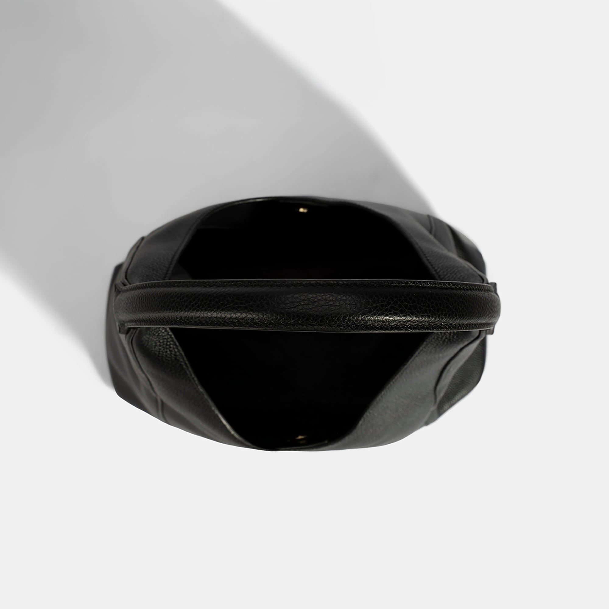 Kadın Siyah Deri Omuz Çantası