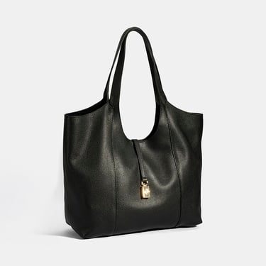  Kadın Siyah Deri Hobo Çanta