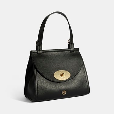  Kadın Siyah Omuz Askılı Deri El Çantası