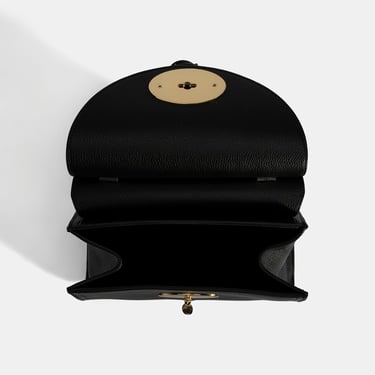  Kadın Siyah Omuz Askılı Deri El Çantası