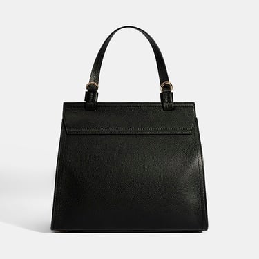  Kadın Siyah Omuz Askılı Deri El Çantası