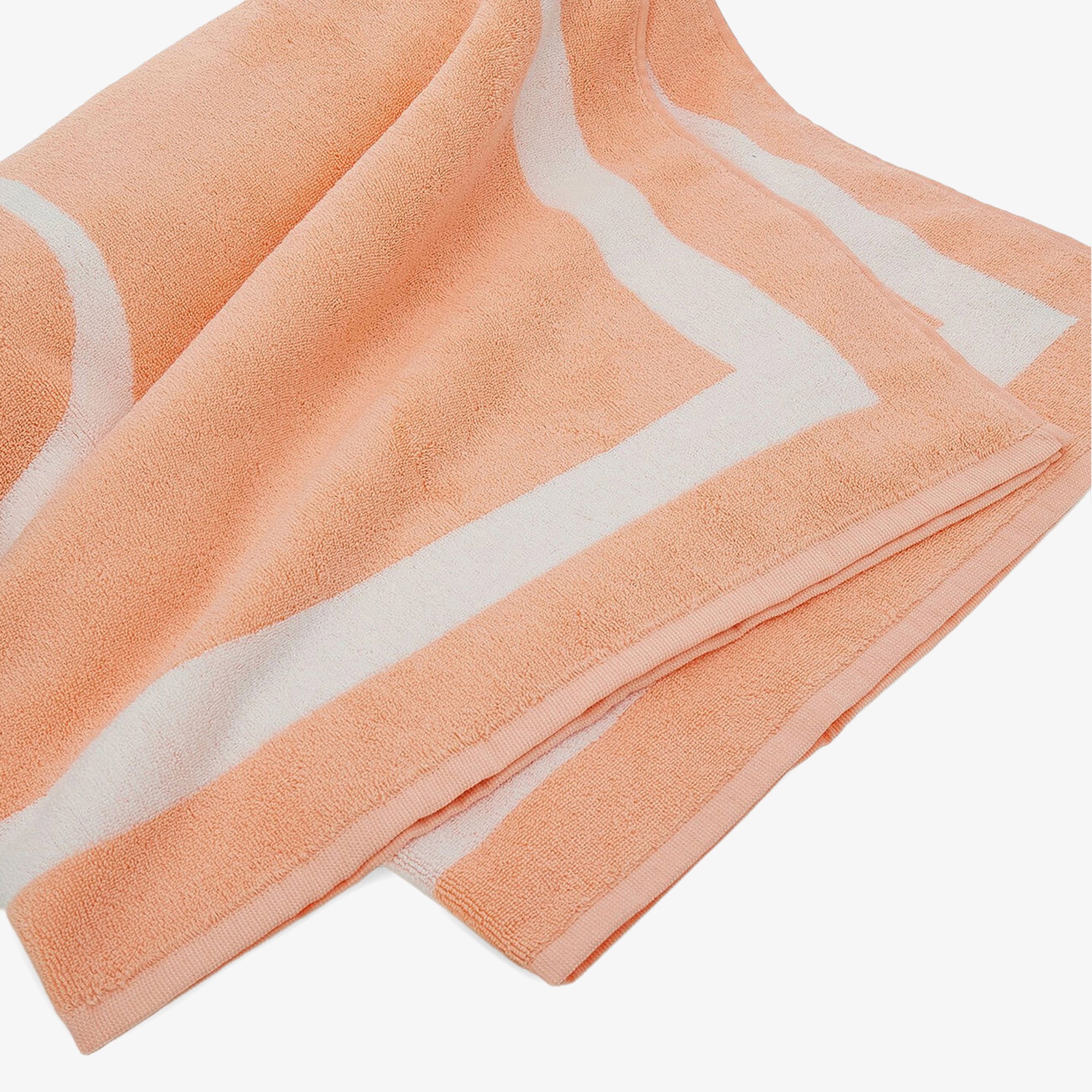 Guess Towel Jacquard Guess  Unisex Pembe Plaj Havlusu