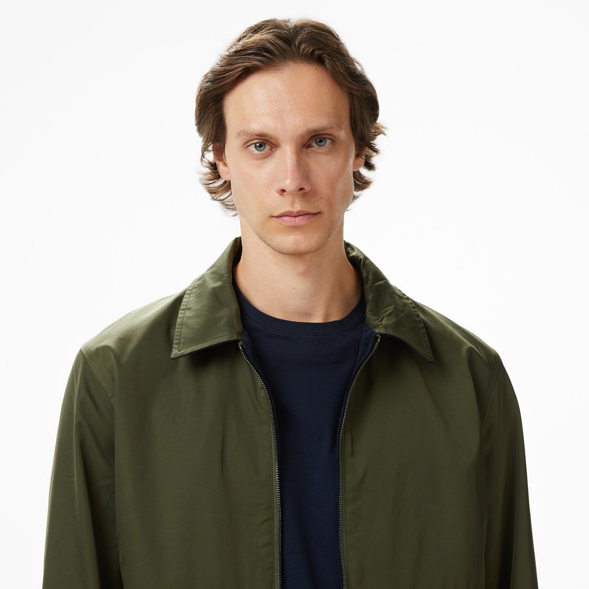 Tommy Hilfiger Reversible Çift Taraflı Erkek Lacivert Ceket