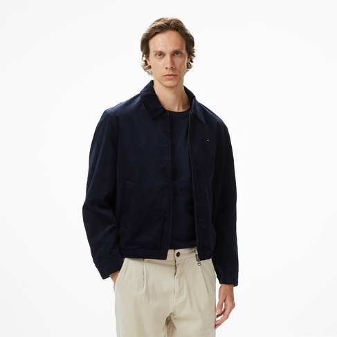  Tommy Hilfiger Reversible Çift Taraflı Erkek Lacivert Ceket