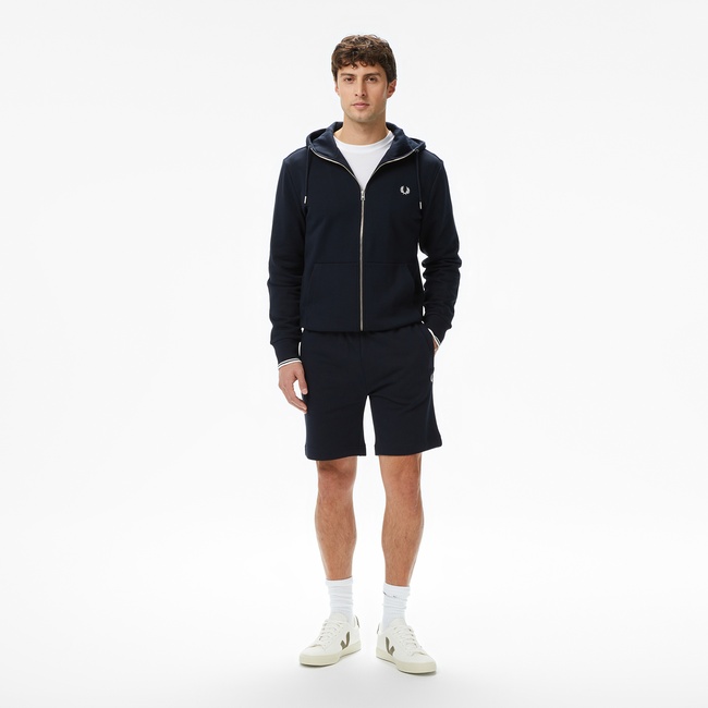  Fred Perry Classic Erkek Lacivert Şort
