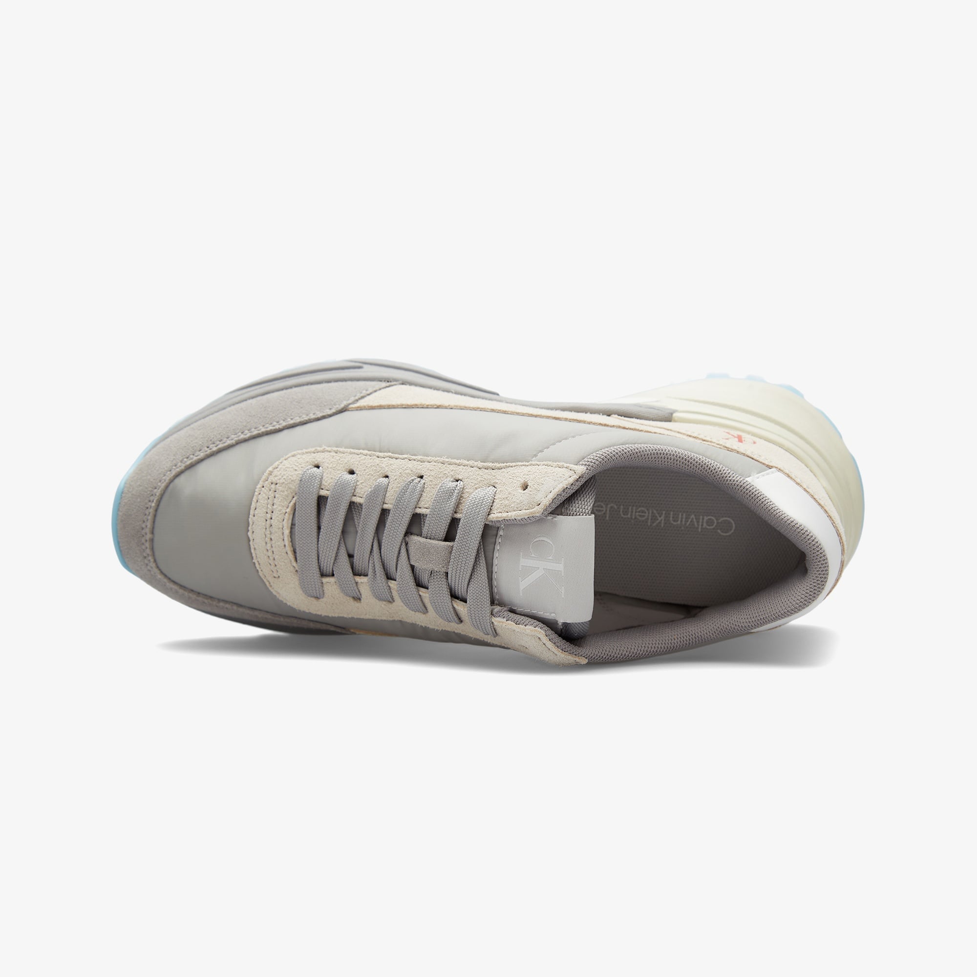 Calvin Klein Hike Runner Mg Nylon Mix Kadın Gri Sneaker