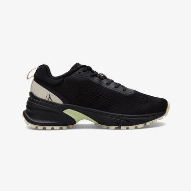  Calvin Klein Hike Runner Tech Knit Kadın Siyah Sneaker