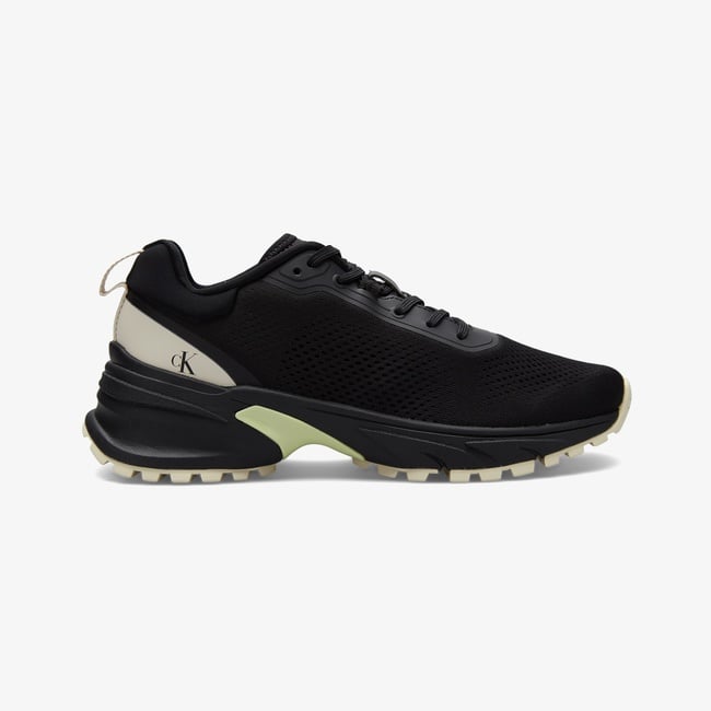  Calvin Klein Hike Runner Tech Knit Kadın Siyah Sneaker