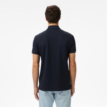  Tommy Hilfiger Performance Pique Erkek Lacivert Polo Yaka T-Shirt