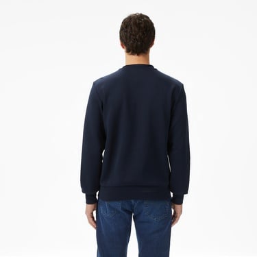  Tommy Hilfiger Nylon Applique İntechno Erkek Lacivert Sweatshirt