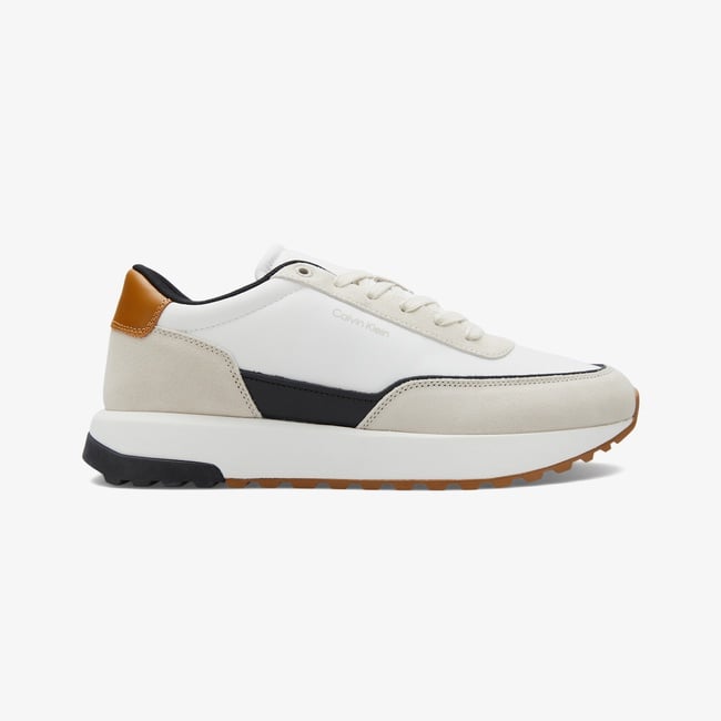  Calvin Klein Low Top Lace Up Repreve Mix Erkek Gri Sneaker