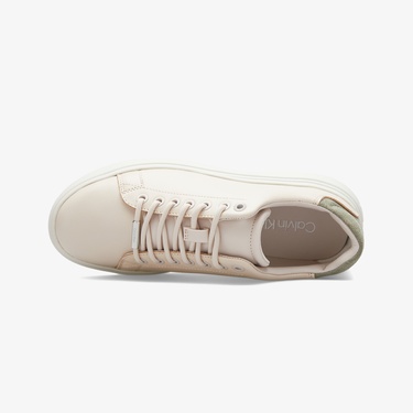  Calvin Klein Cupsole Lace Up Kadın Gri Sneaker