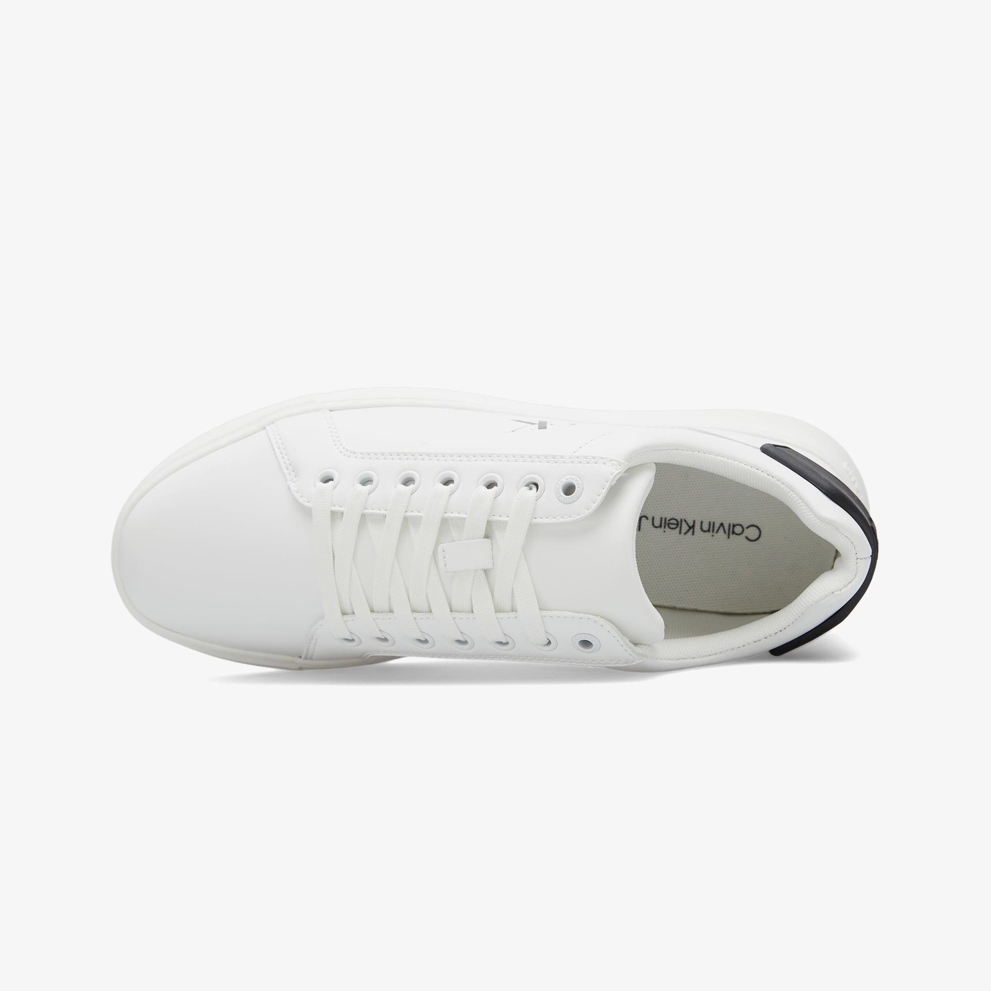 Calvin Klein Chunky Cupsole Patch  Erkek Beyaz Sneaker