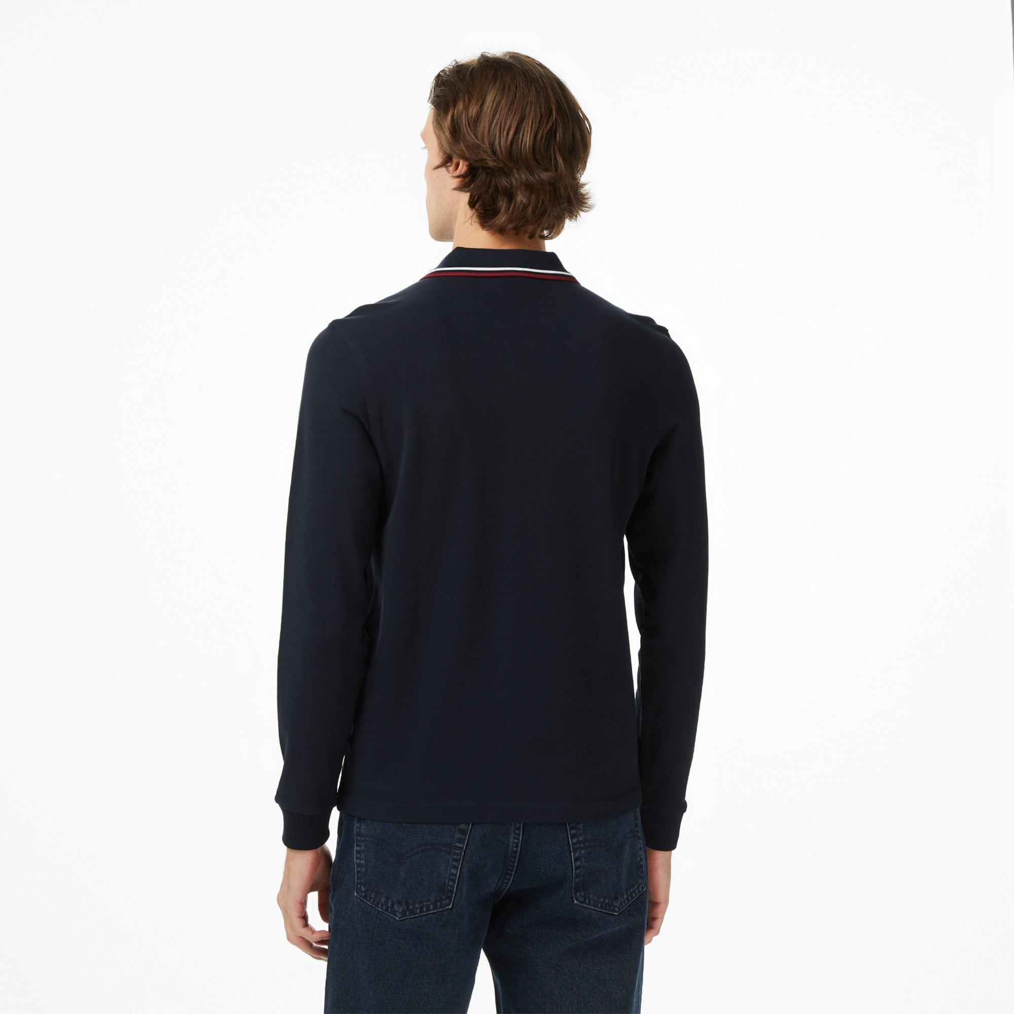 Fred Perry Twin Tipped Erkek Renkli Uzun Kollu Polo