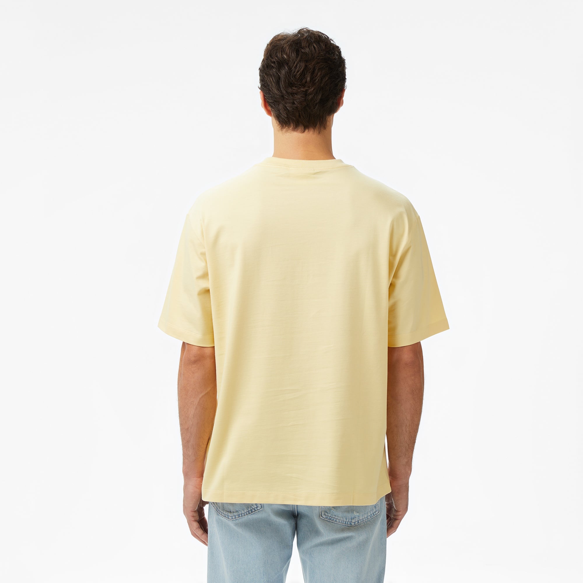 Calvin Klein Jersey Erkek Sarı T-Shirt